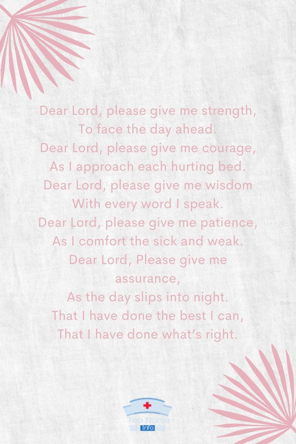 Prayer for CNA