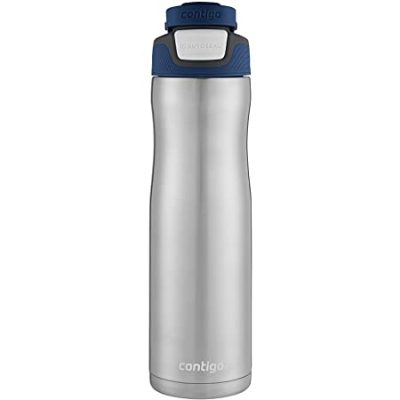 Contigo Autoseal Chill Vacuum-Insulated Stainless Steel Water Bottle, 24 Oz., Monaco